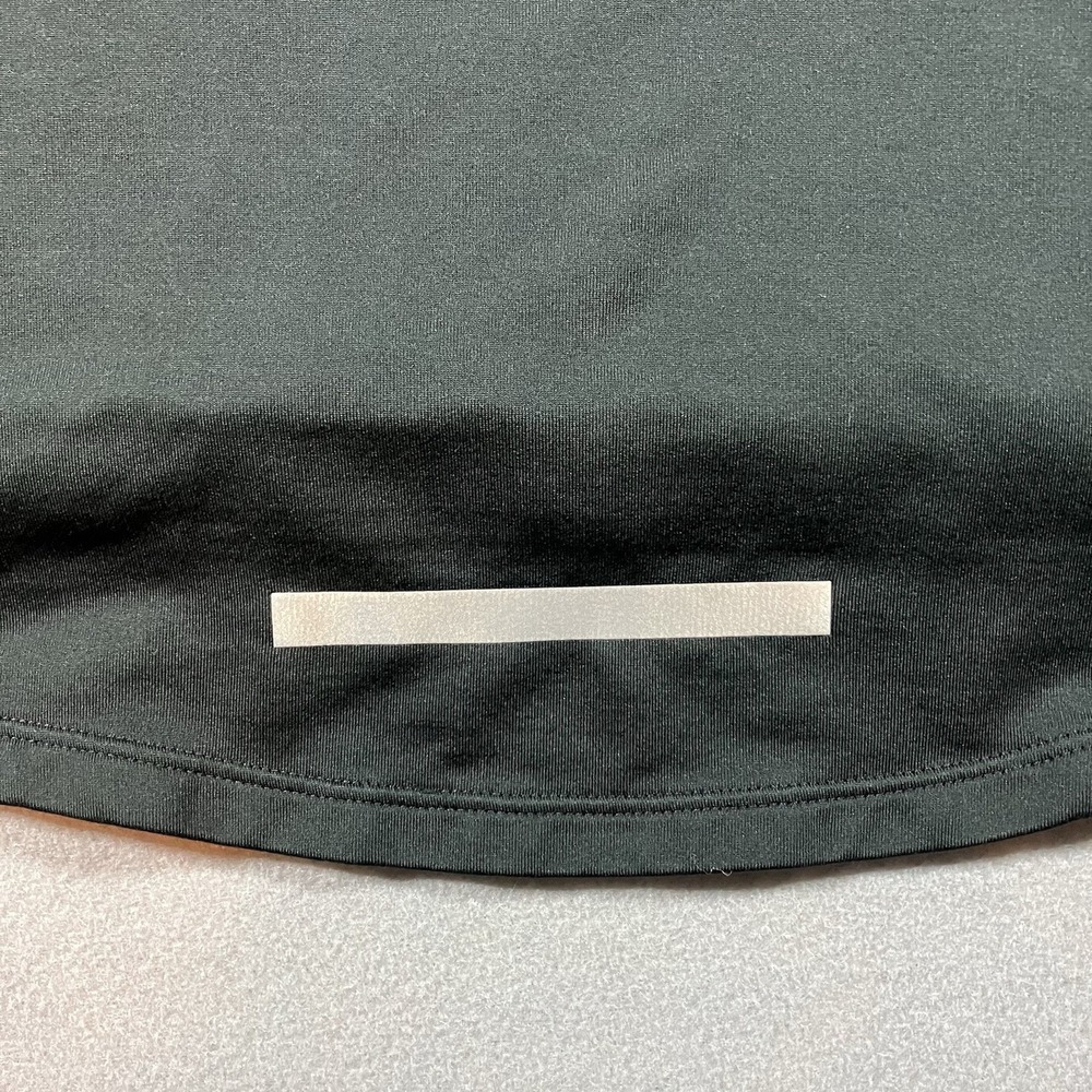 Nike Dri Fit Hoodie Running Shirt Sleeveless Black Reflective Training Men's L - Picture 4 of 9